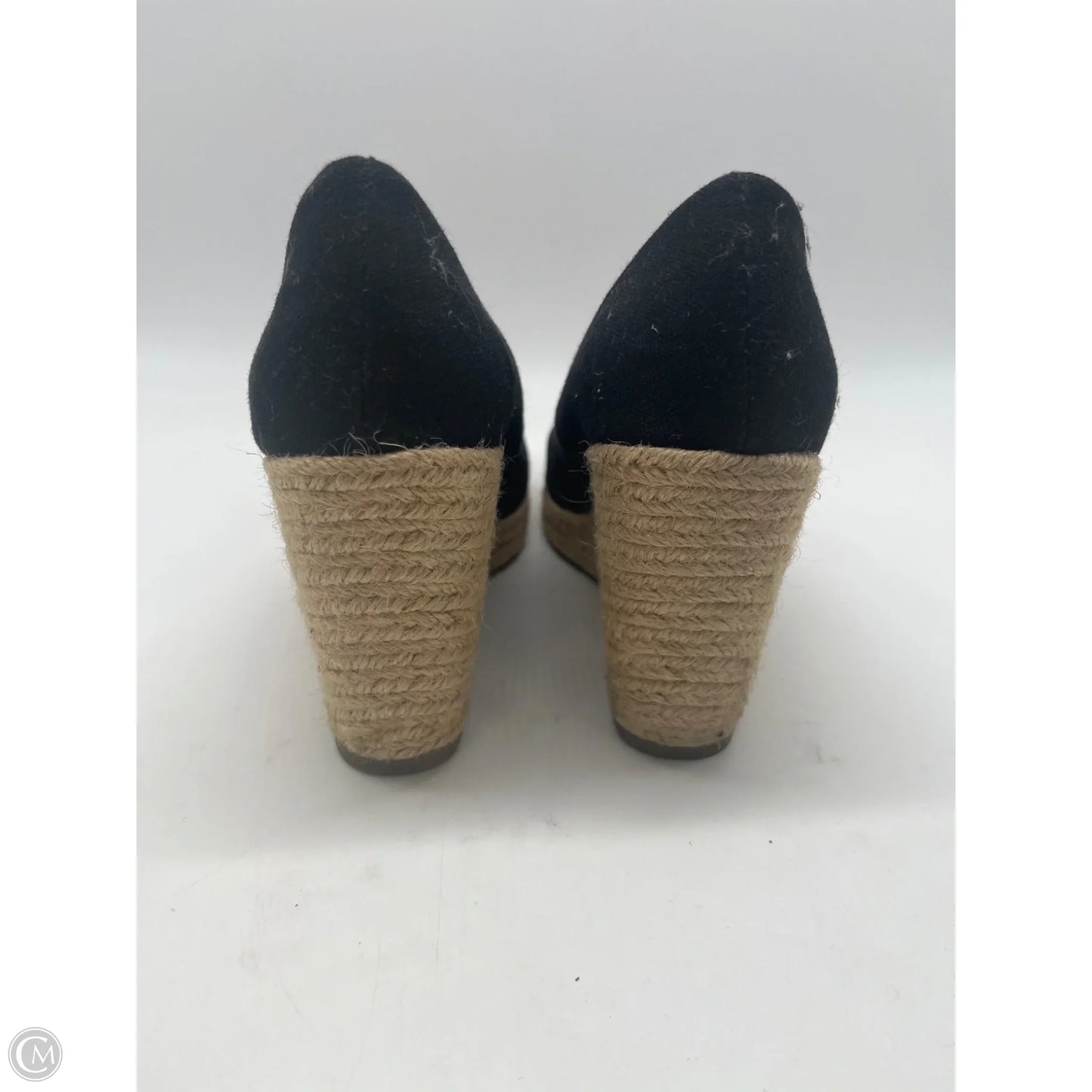 Shoes Heels Wedge By Merona In Black, Size: 8