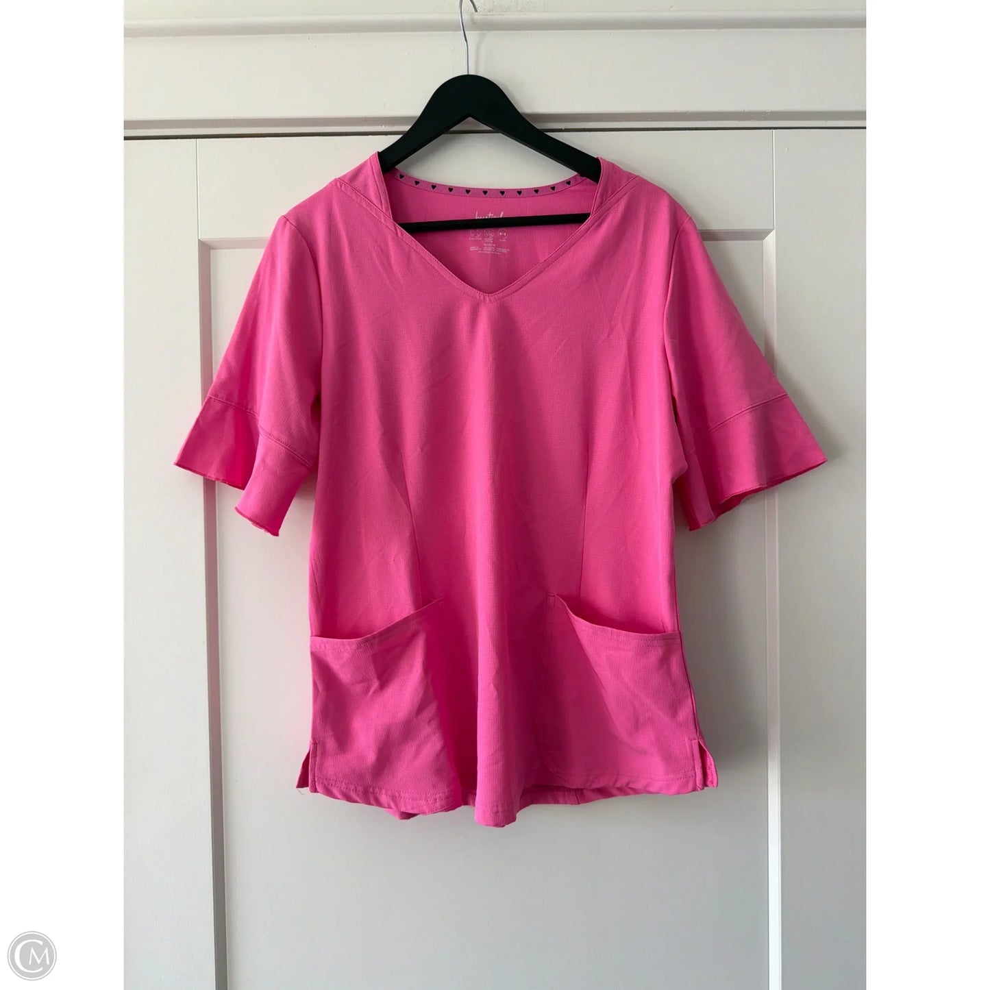 Poncho By Clothes Mentor In Pink, Size: M