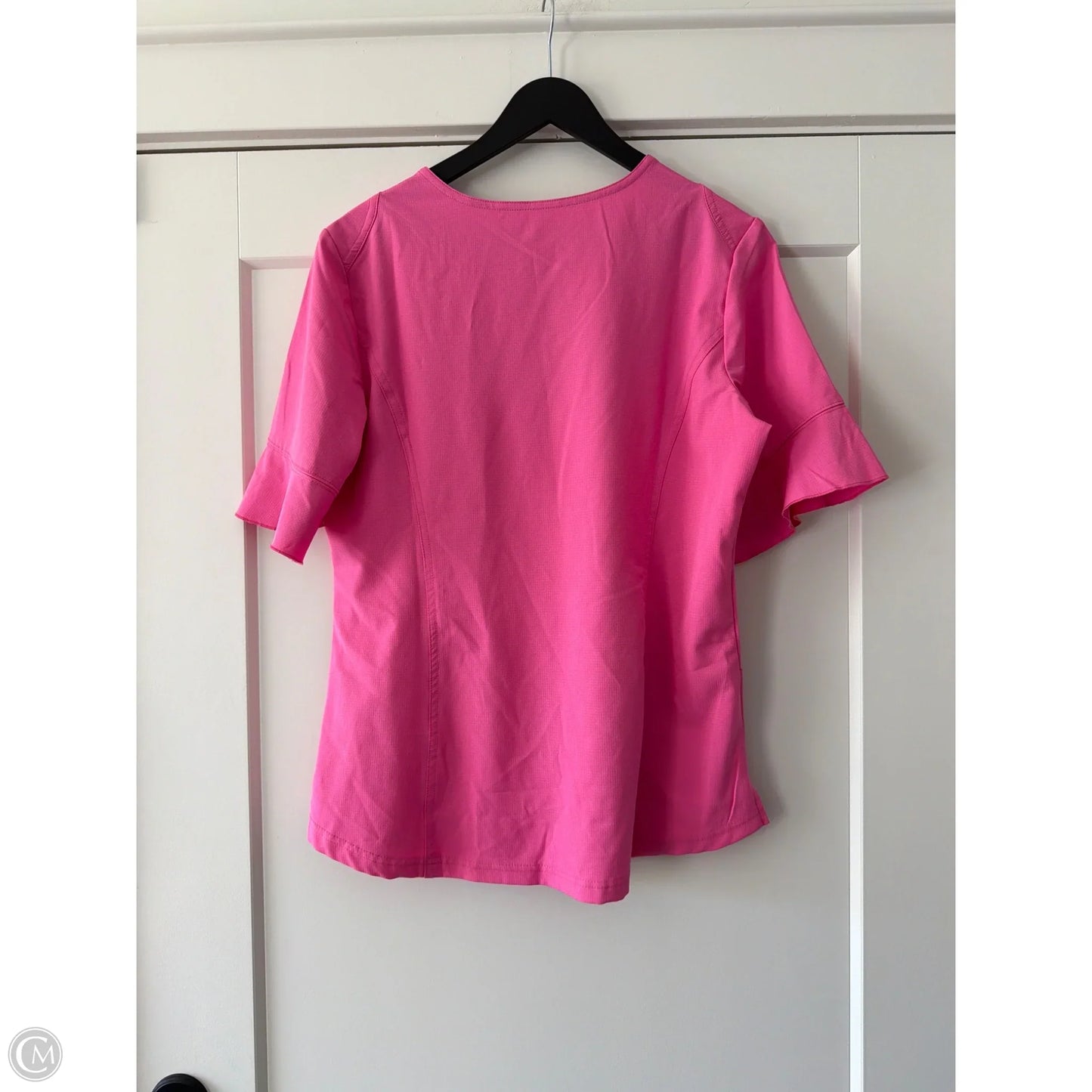 Poncho By Clothes Mentor In Pink, Size: M