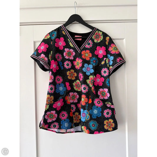 Top Short Sleeve By Clothes Mentor In Multi-colored, Size: M
