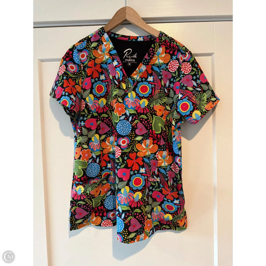 Top Short Sleeve By Clothes Mentor In Multi-colored