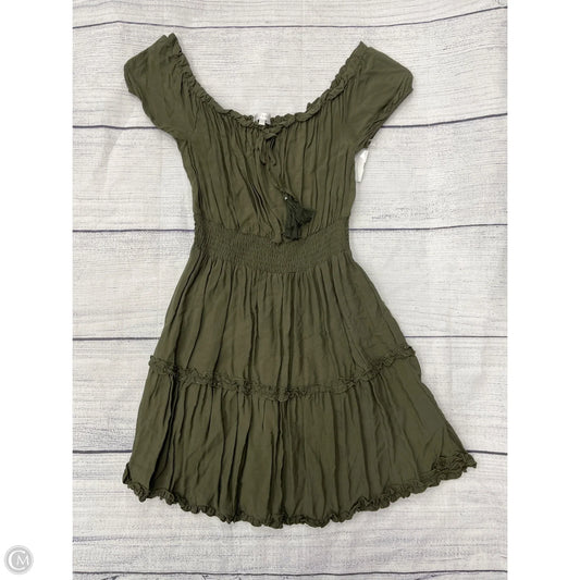 Dress Casual Short By Clothes Mentor In Green, Size: L