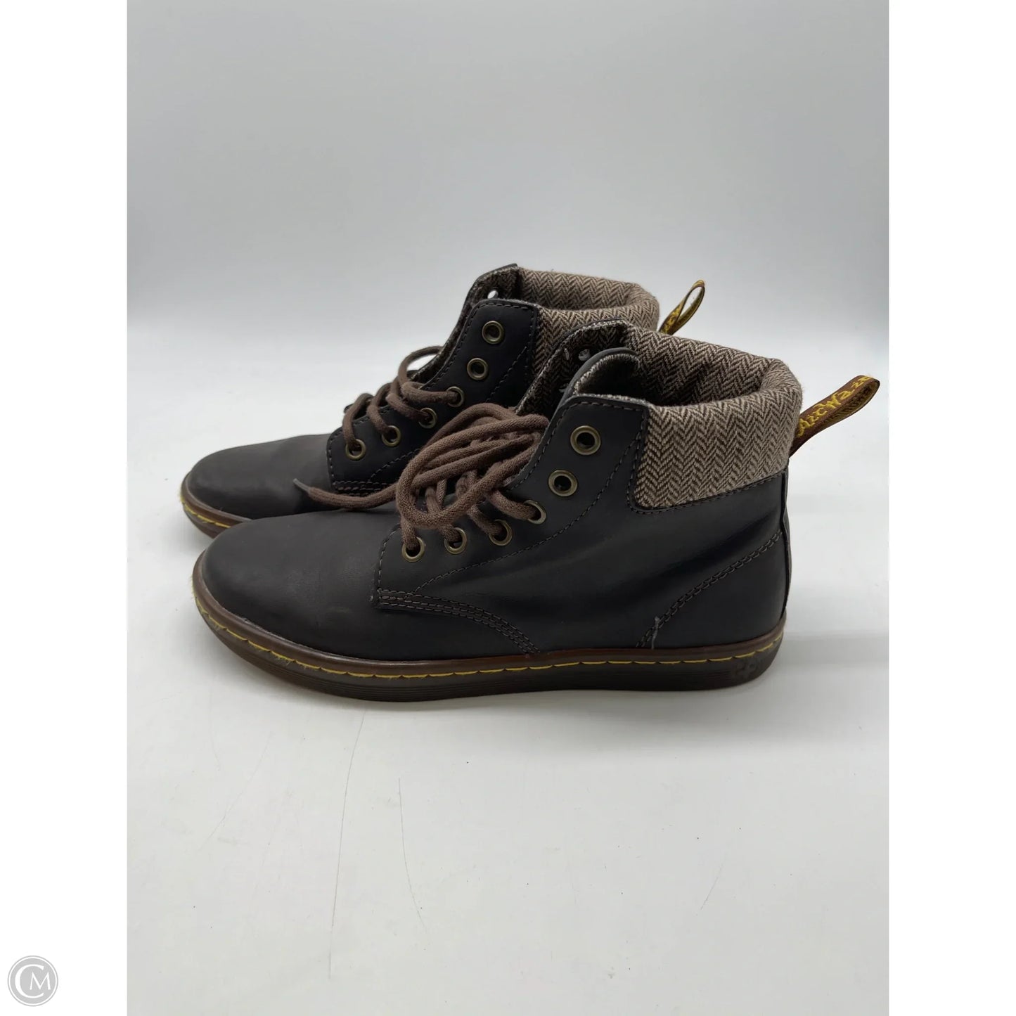 Boots Ankle Flats By Dr Martens In Brown, Size: 6