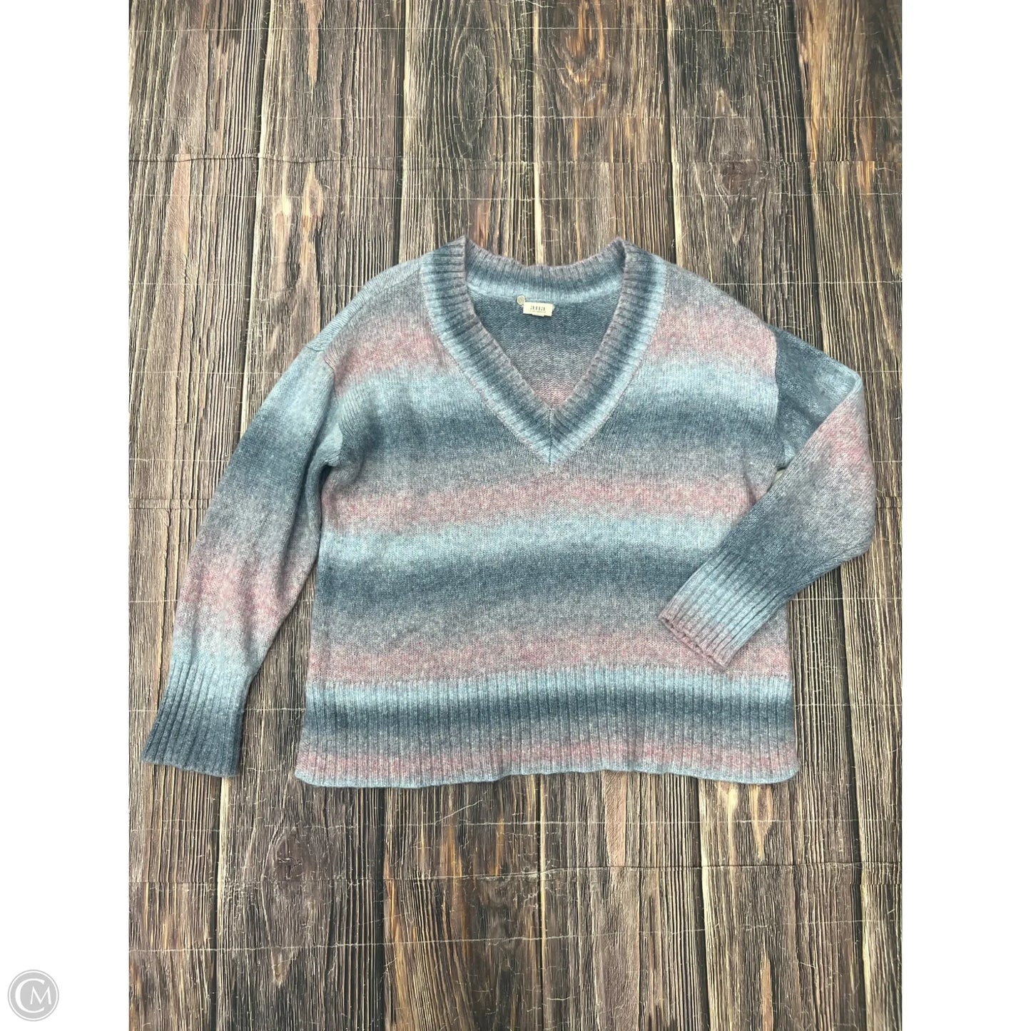 Sweater By Ana In Blue, Size: 1x