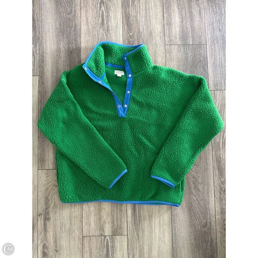 Sweatshirt Collar By J. Crew In Green, Size: S