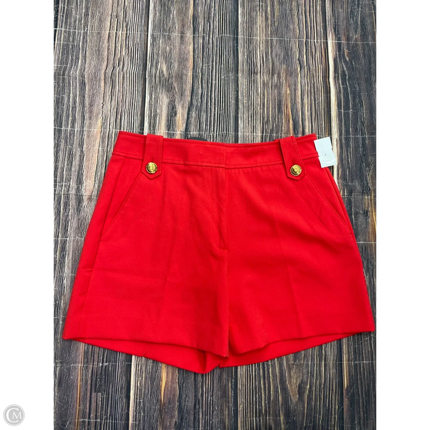 Shorts By White House Black Market In Red, Size: 12