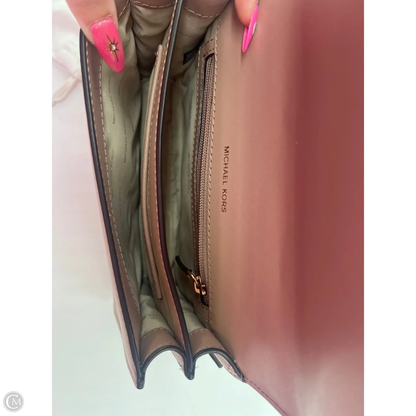 Crossbody Designer By Michael Kors, Size: Small