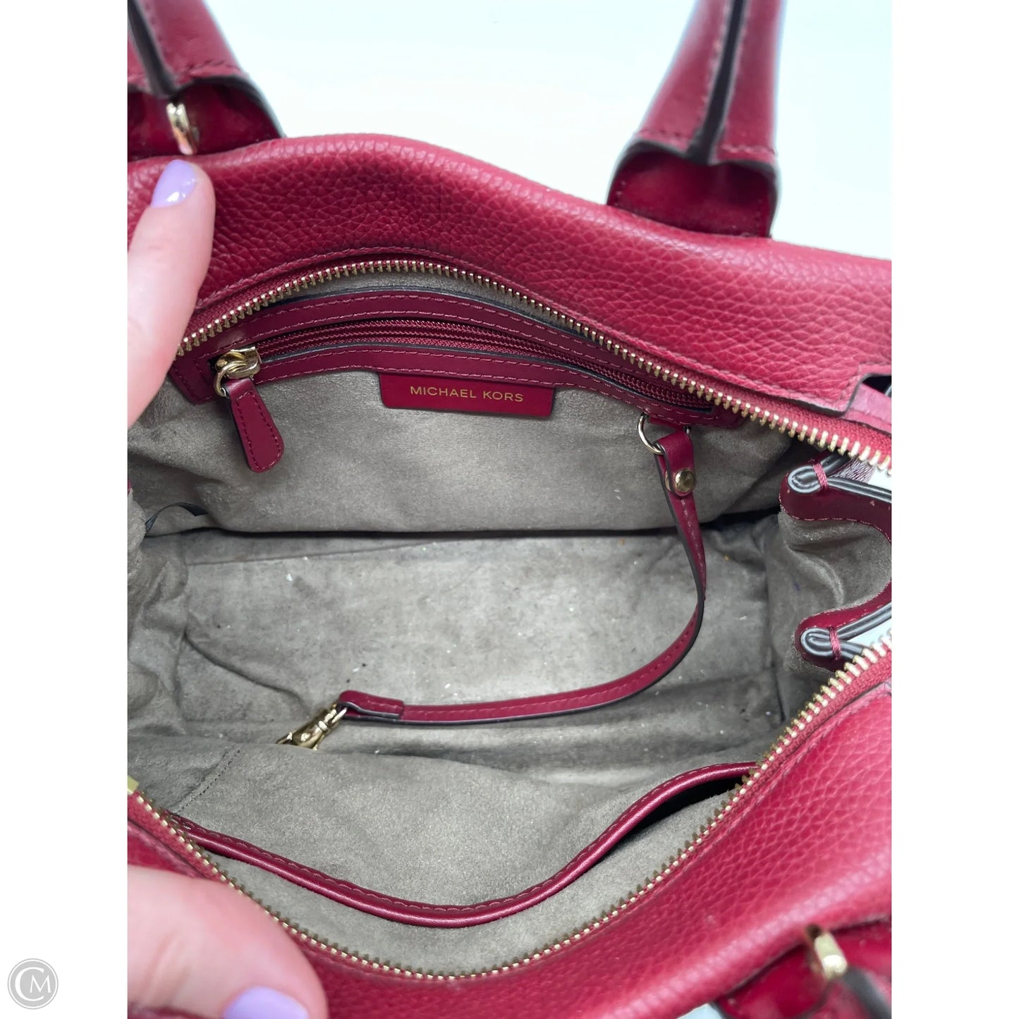 Crossbody Designer By Michael Kors, Size: Small