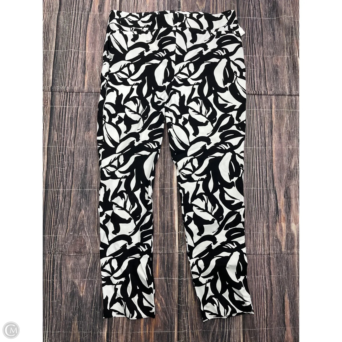 Pants Other By Chicos In Black & White, Size: 10