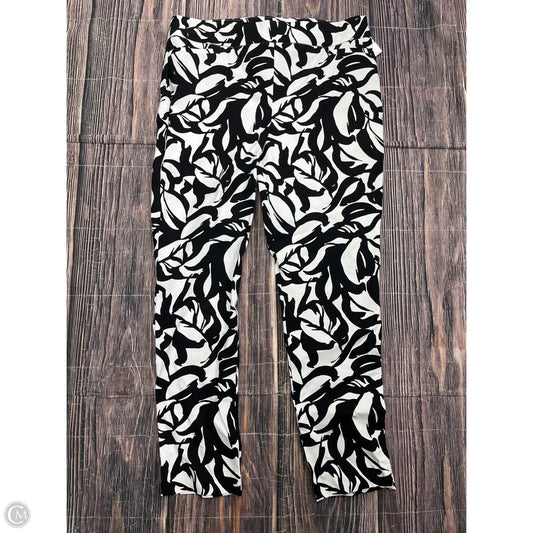 Pants Other By Chicos In Black & White, Size: 10