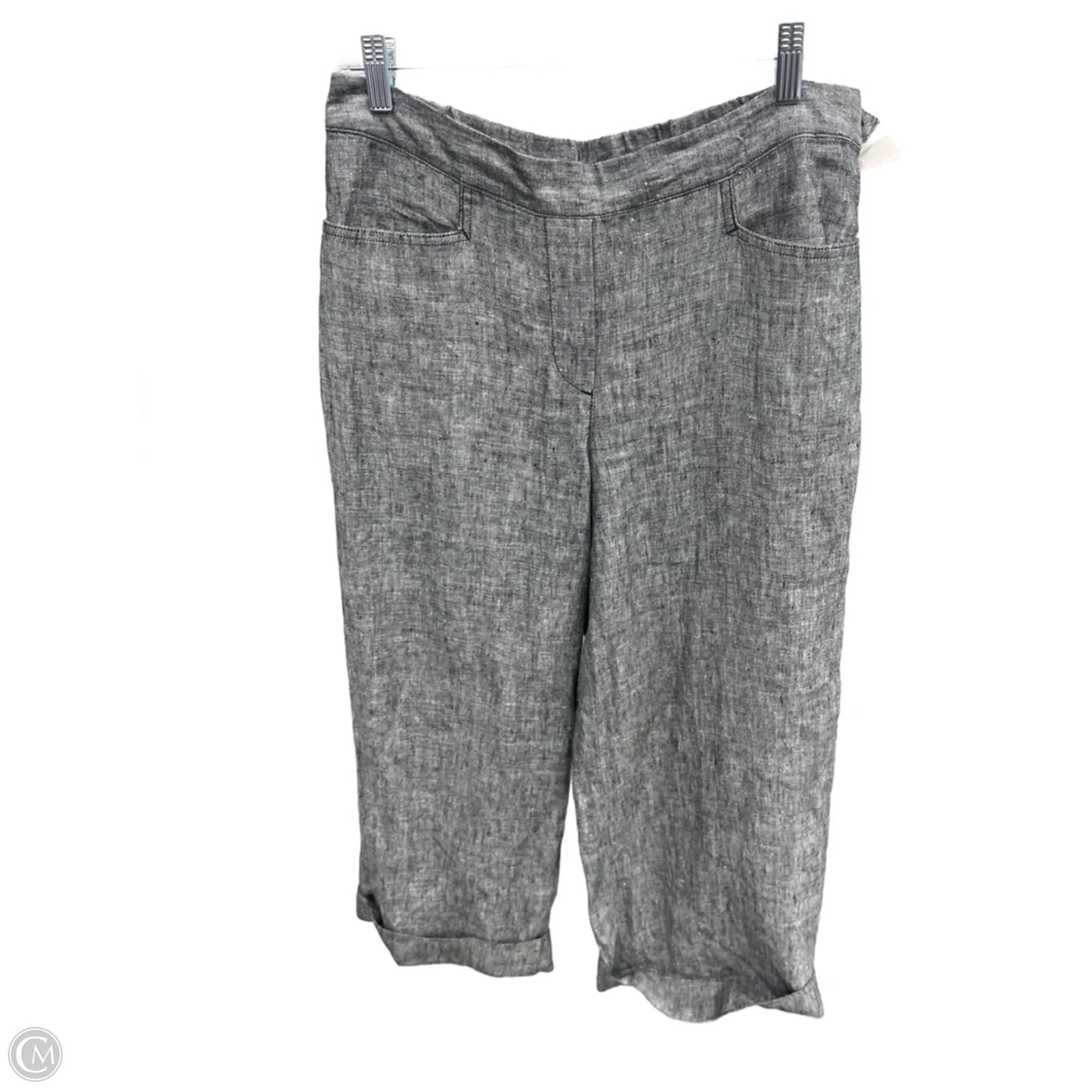 Pants Linen By J. Jill In Grey, Size: S