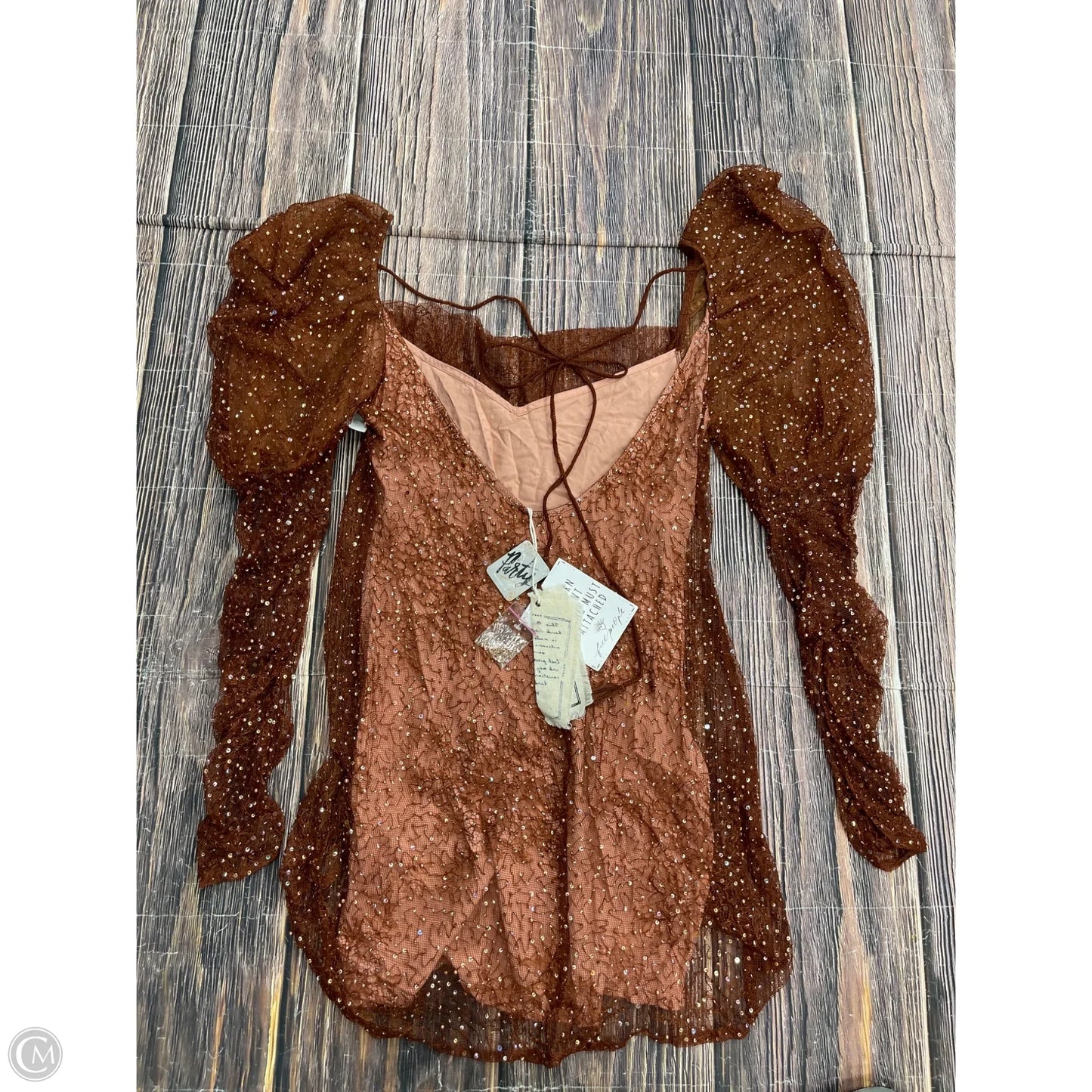 Dress Casual Short By Free People In Orange, Size: M