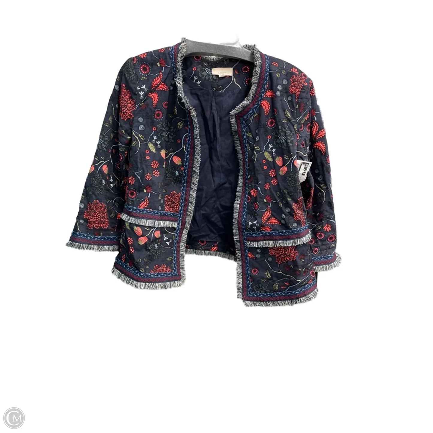 Blazer By Loft In Blue, Size: 8