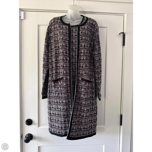 Sweater Cardigan By Eva Mendes In Purple, Size: L