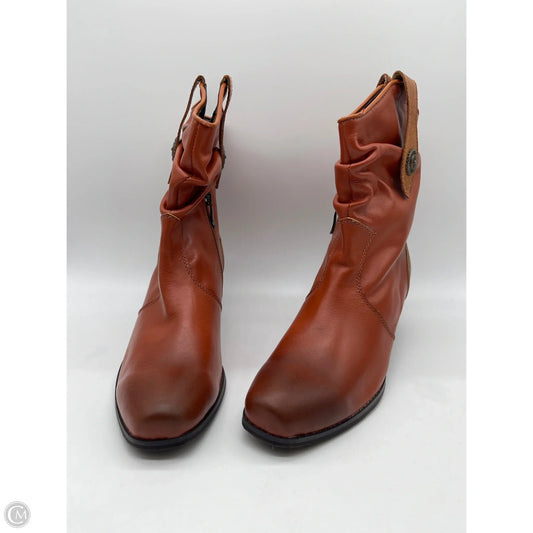 Boots Western By Spring Step In Brown, Size: 10.5