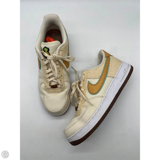 Shoes Sneakers By Nike In Yellow, Size: 10
