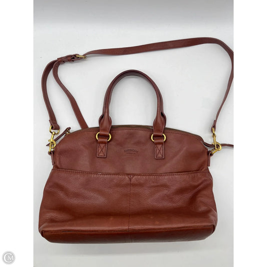 Crossbody Leather By Cmb, Size: Medium