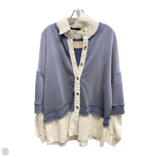 Top Long Sleeve By We The Free In Blue, Size: S