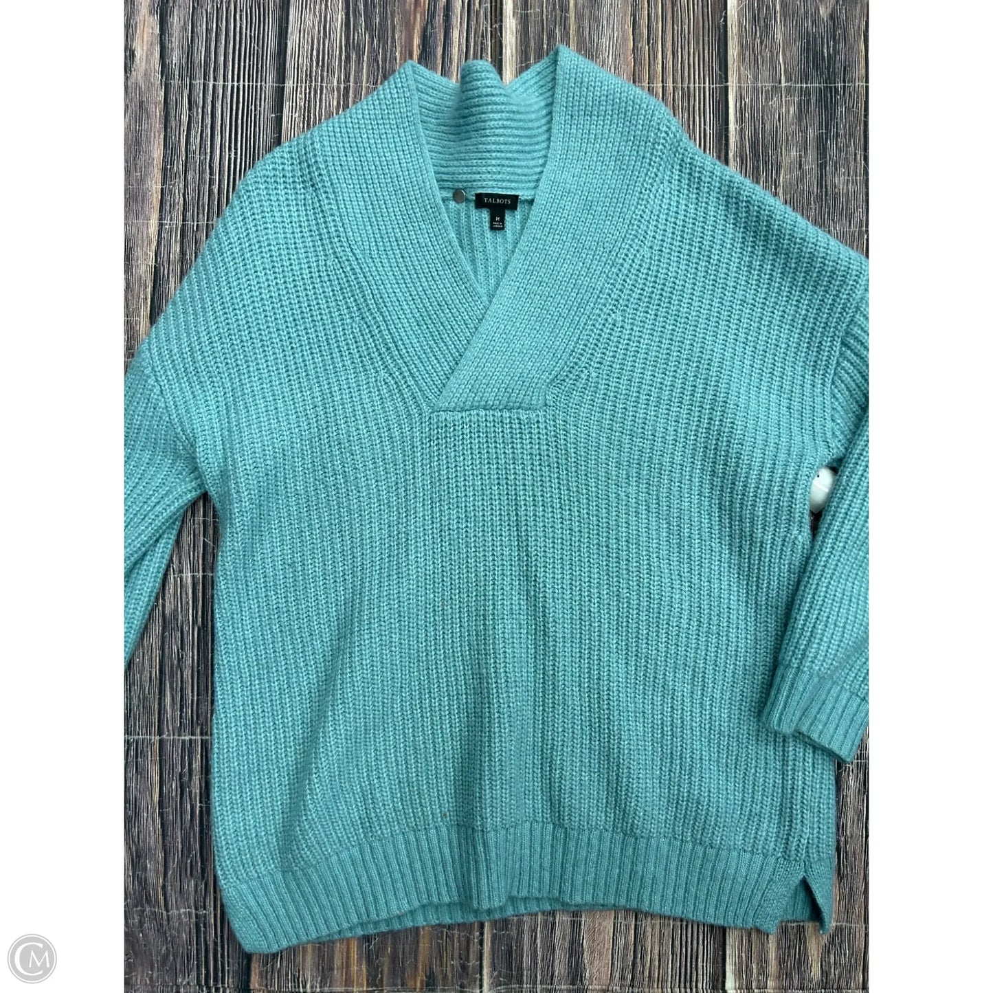 Sweater By Talbots In Blue, Size: M