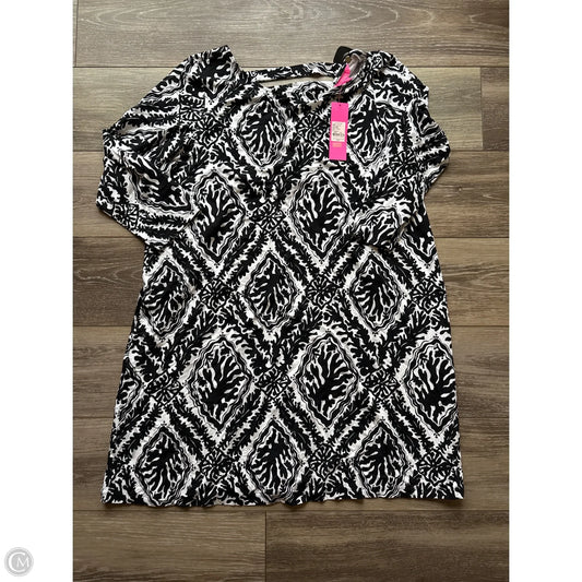Dress Designer By Lilly Pulitzer In Black, Size: 1x