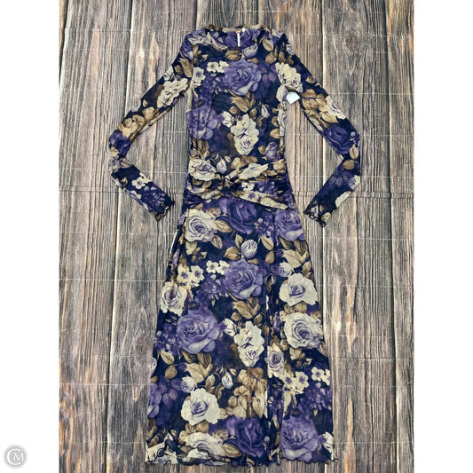 Dress Casual Maxi By Free People In Purple, Size: S