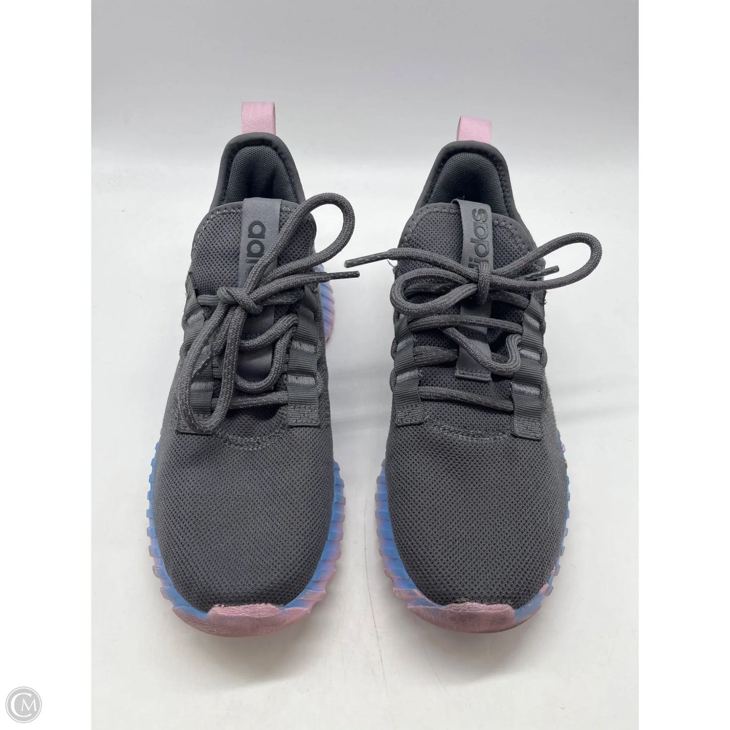 Shoes Athletic By Adidas In Grey, Size: 9