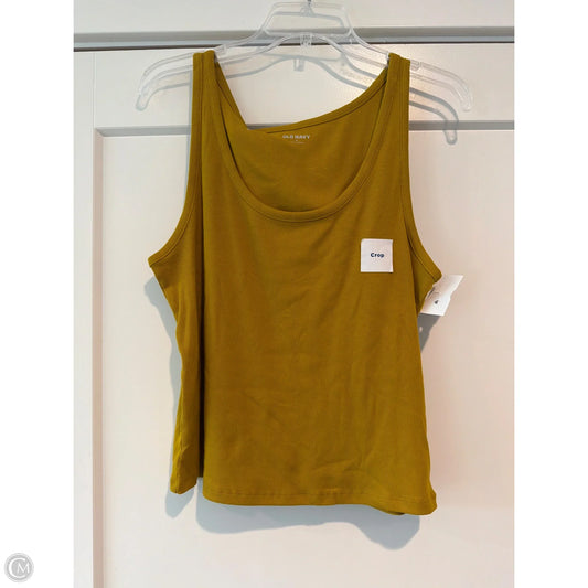 Tank Top By Old Navy In Yellow, Size: Xl