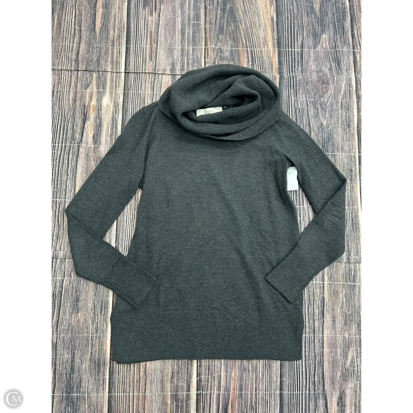 Sweater By Loft In Grey, Size: Xs