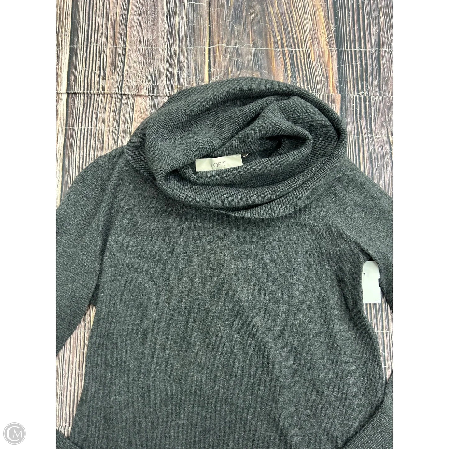 Sweater By Loft In Grey, Size: Xs