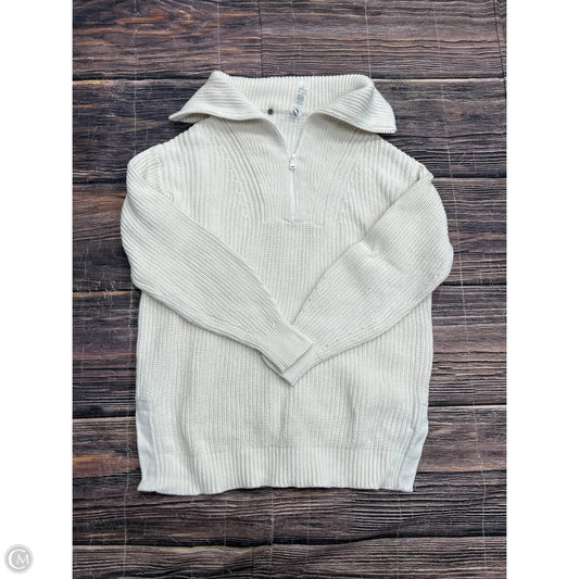 Sweatshirt Collar By Lou And Grey In White, Size: Xs