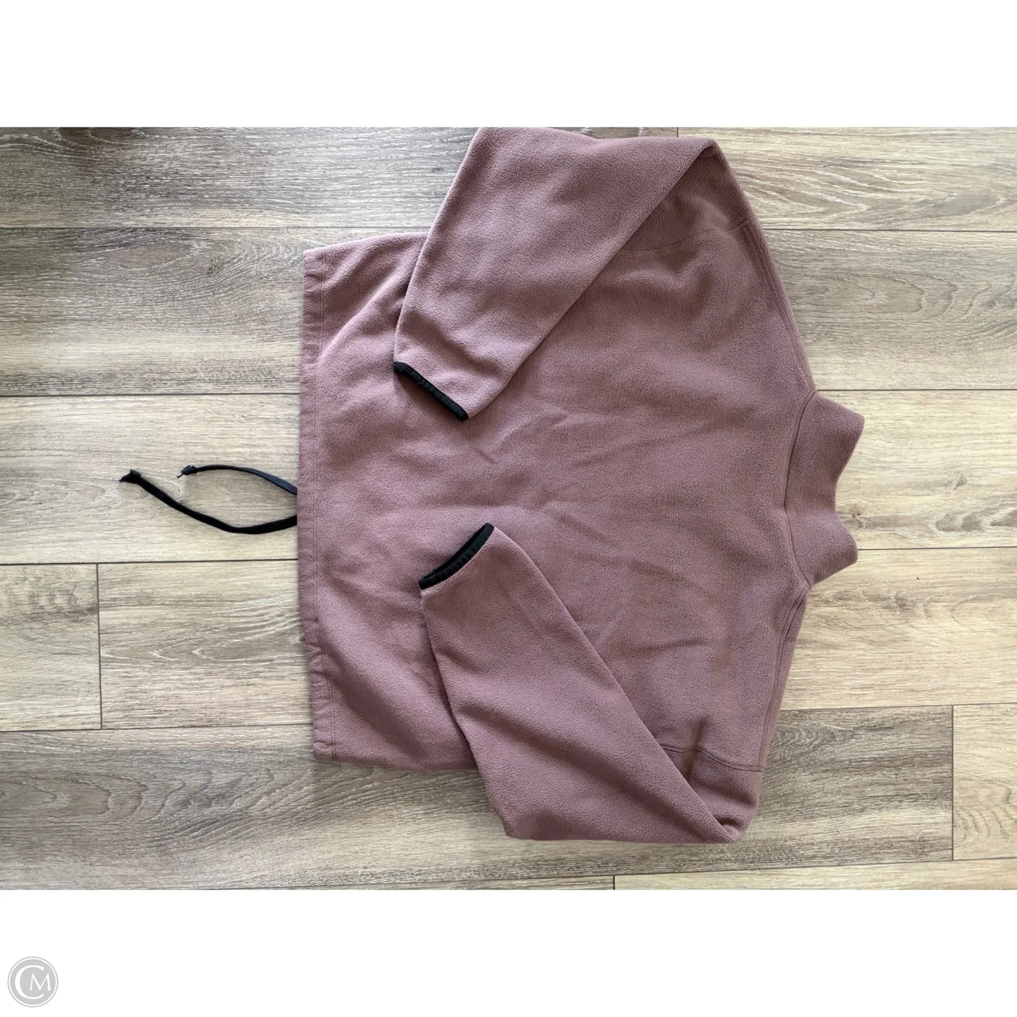 Sweatshirt Collar By Pink In Brown, Size: L