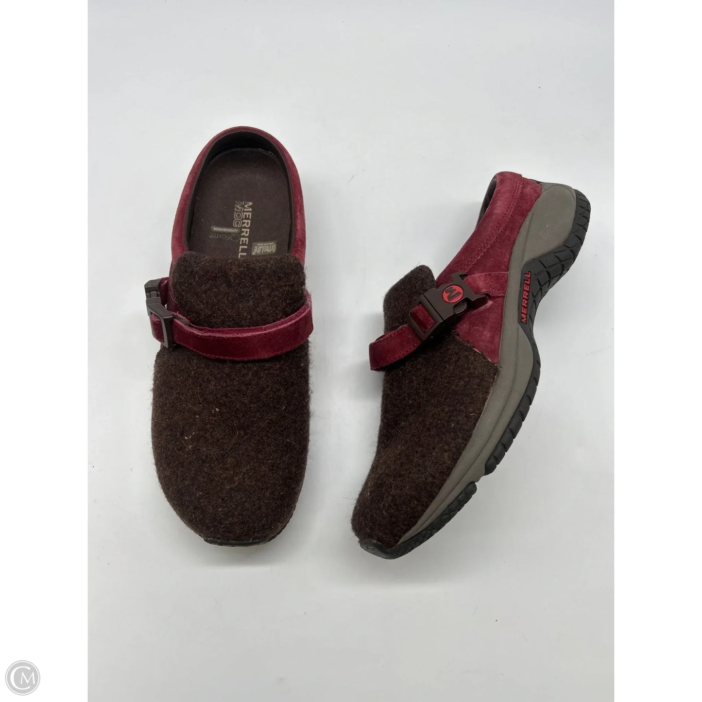 Shoes Flats By Merrell In Brown, Size: 8.5
