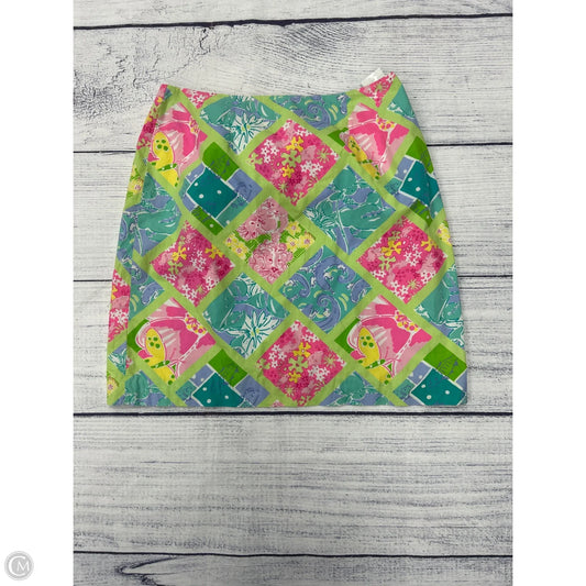 Skirt Designer By Lilly Pulitzer In Green, Size: 4