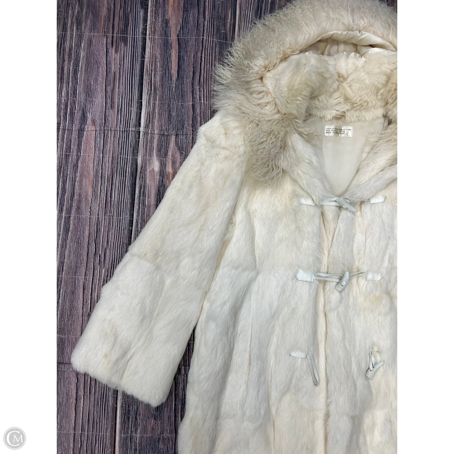 Coat Other By Clothes Mentor In Cream, Size: Xl