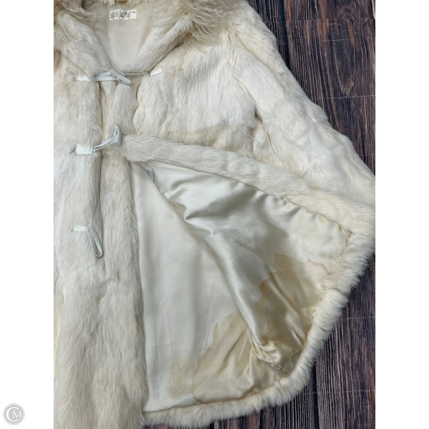 Coat Other By Clothes Mentor In Cream, Size: Xl