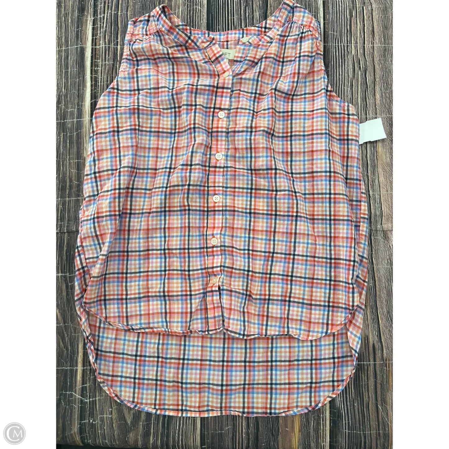 Tank Top By Loft In Pink, Size: Xs