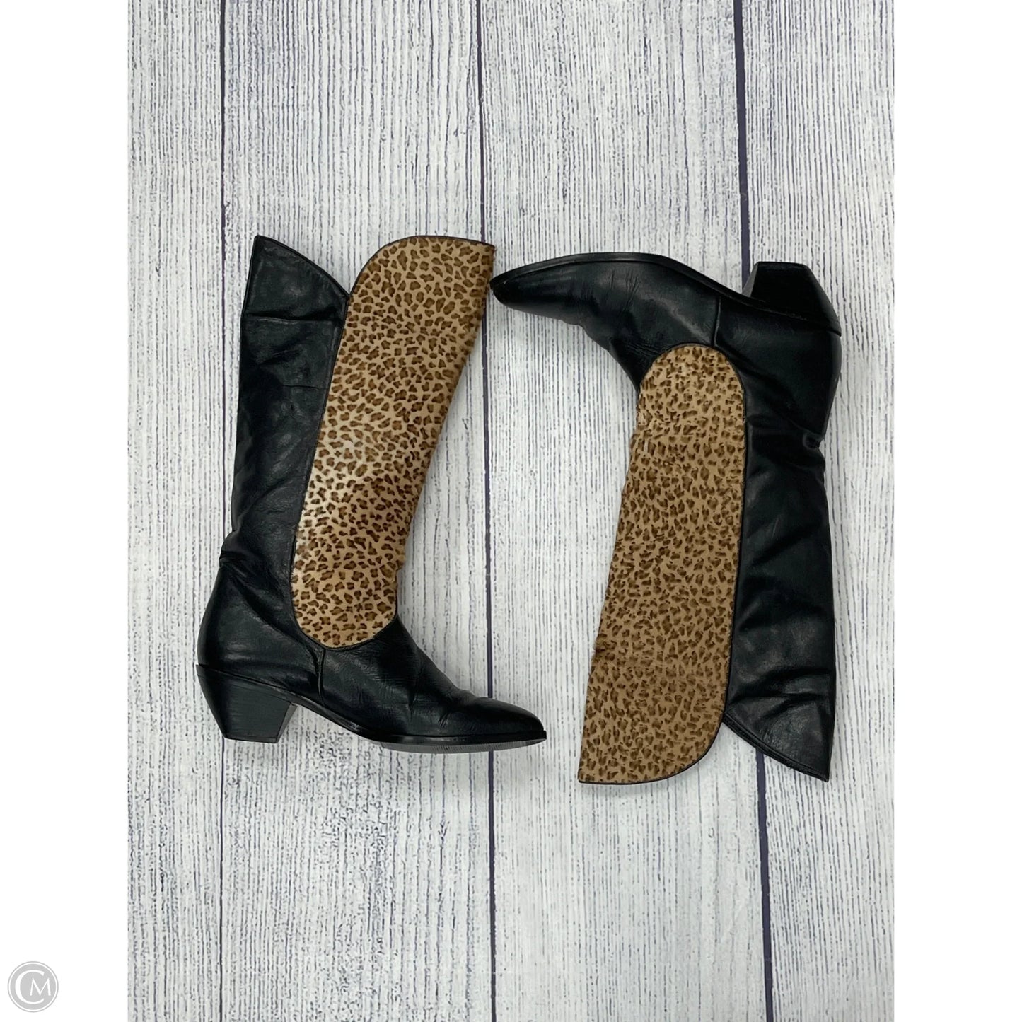 Boots Western By Antonio Moreno In Animal Print, Size: 6.5