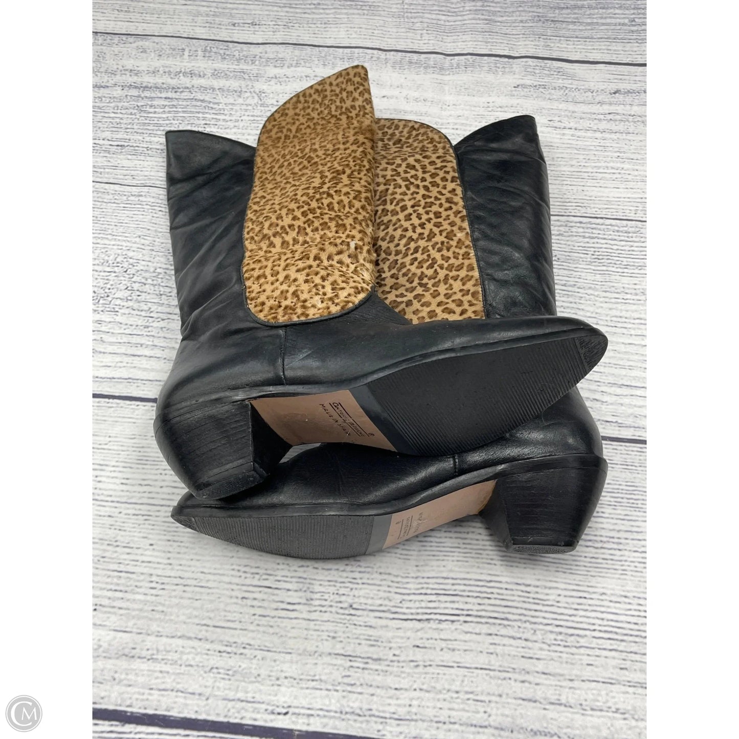 Boots Western By Antonio Moreno In Animal Print, Size: 6.5