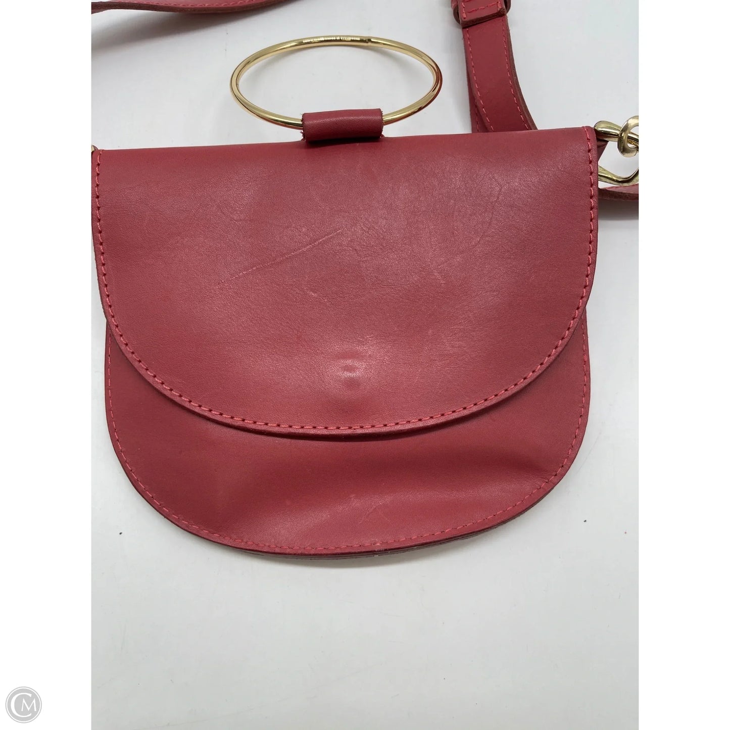Crossbody Leather By Able, Size: Small