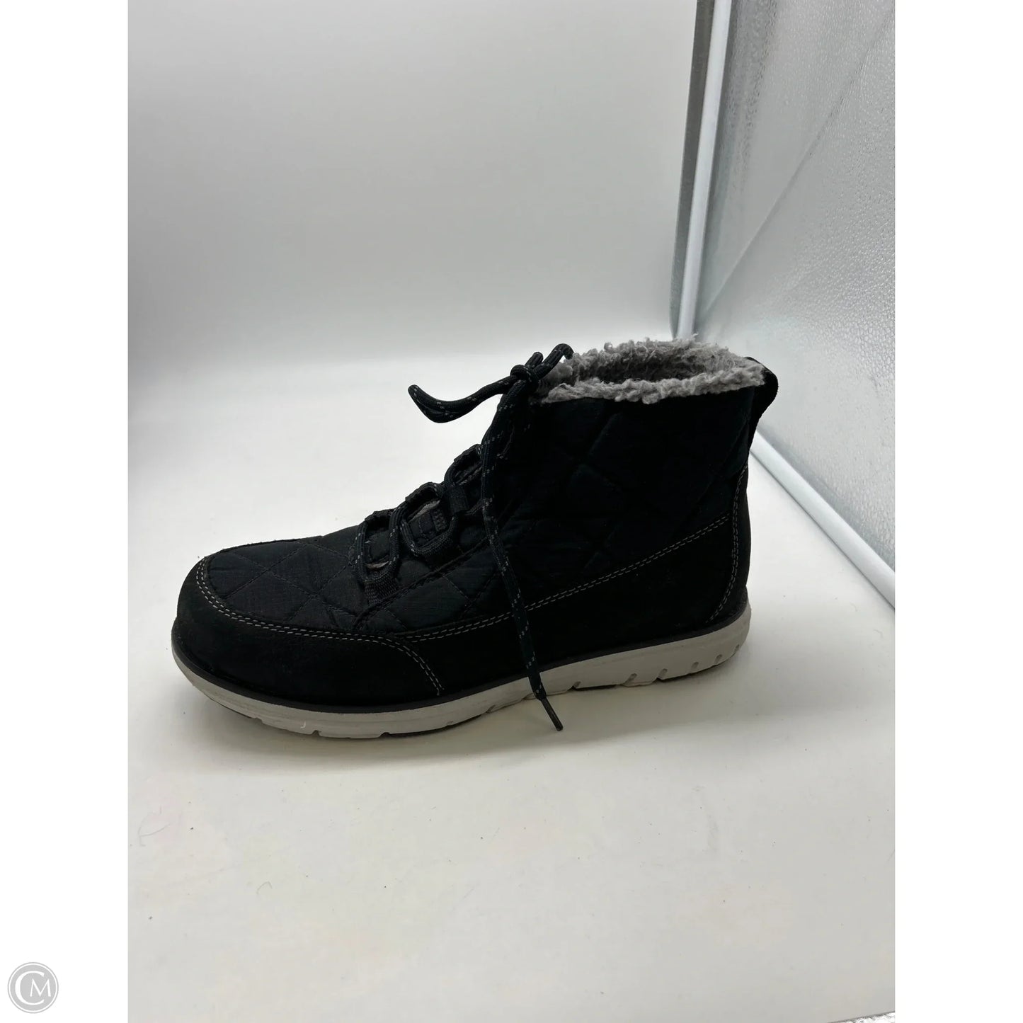 Boots Ankle Flats By L.l. Bean In Black, Size: 10