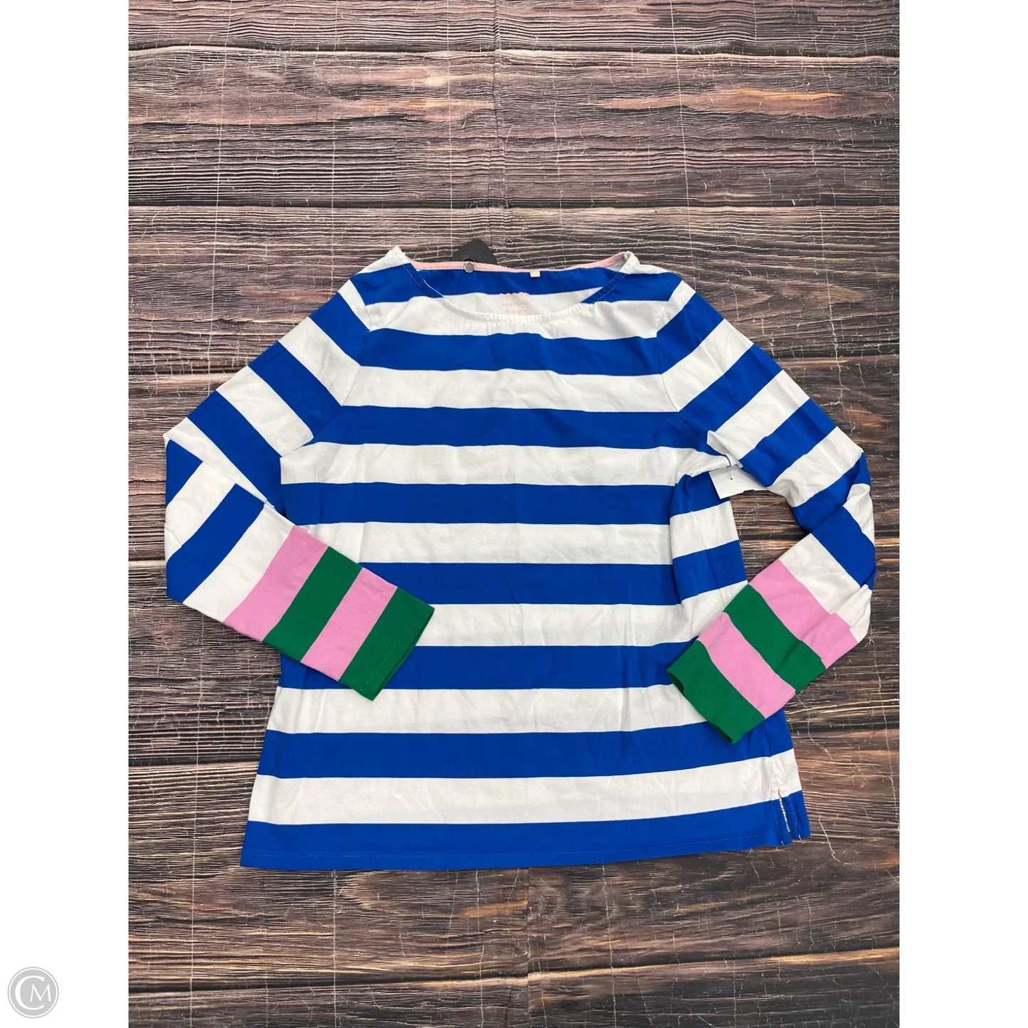 Top Long Sleeve Basic By Boden In Blue, Size: 12