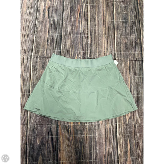 Skort By Mono B In Green, Size: 1x