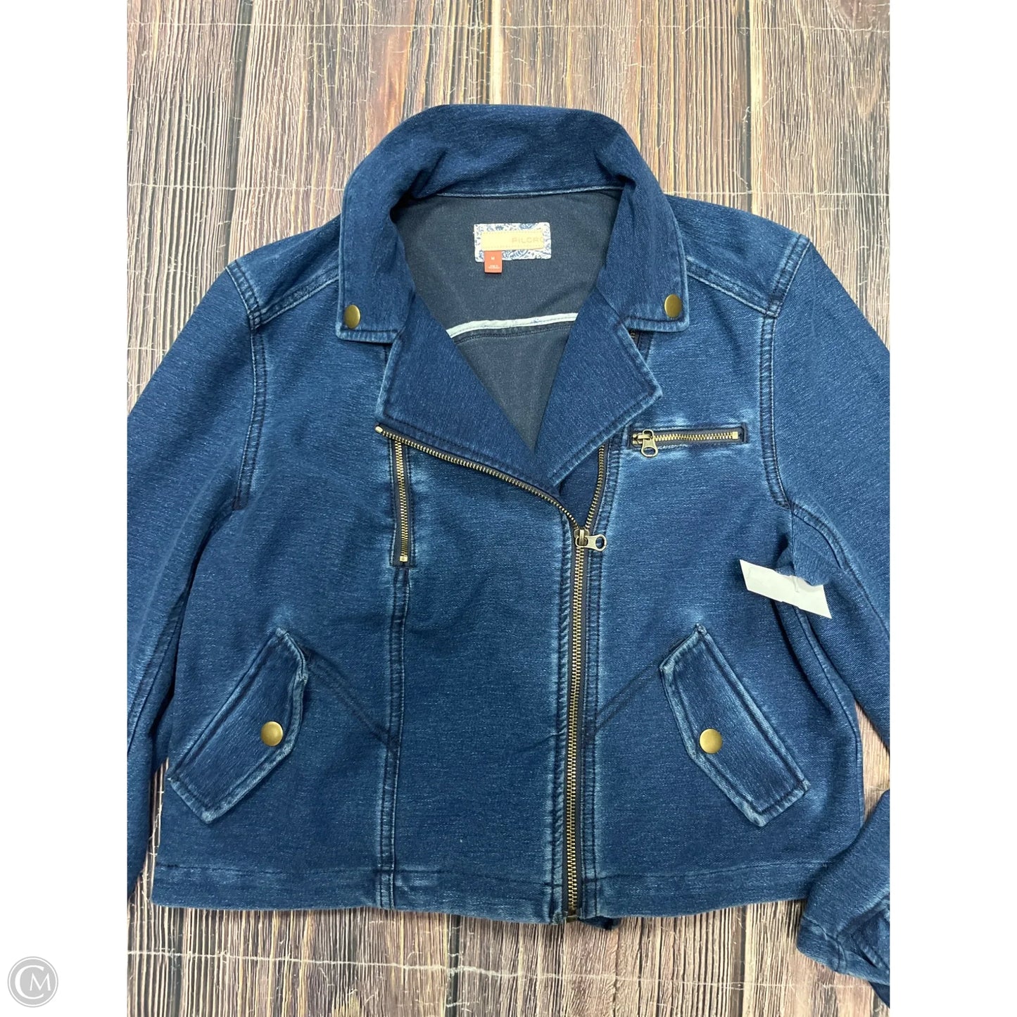 Jacket Other By Pilcro In Blue, Size: M