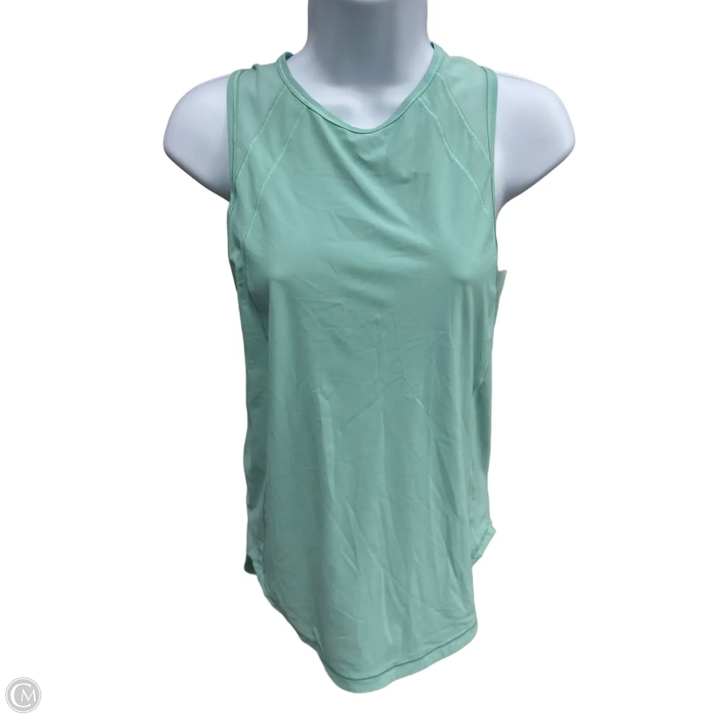 Athletic Tank Top By Lululemon In Green, Size: 2