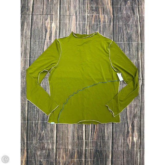 Top Long Sleeve Basic By Sam Edelman In Green, Size: Xl