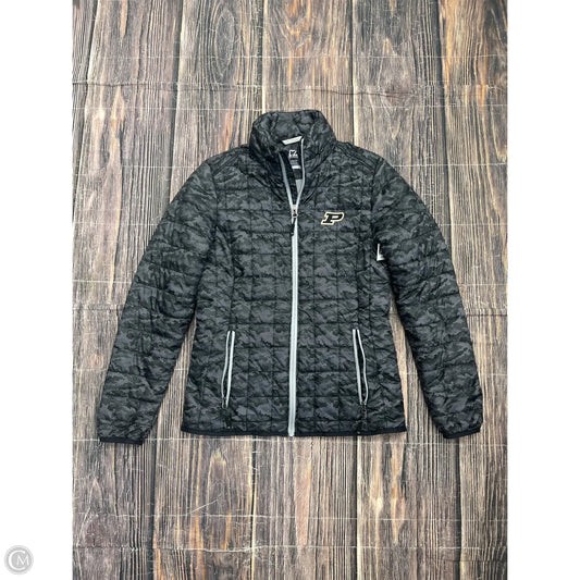 Jacket Puffer & Quilted By Cutter And Buck In Camouflage Print, Size: Xs