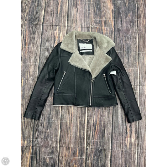 Jacket Moto By Cmb In Black, Size: M