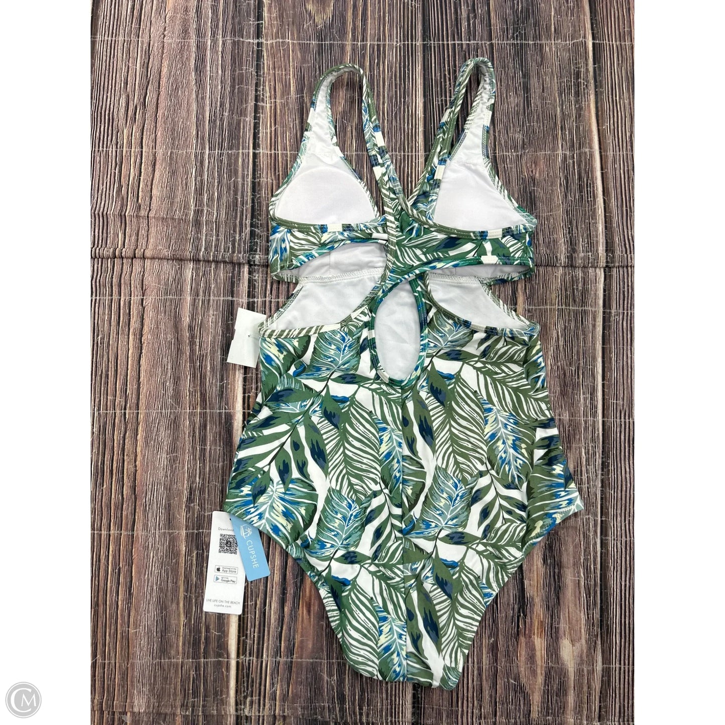 Swimsuit By Cupshe In Green, Size: M