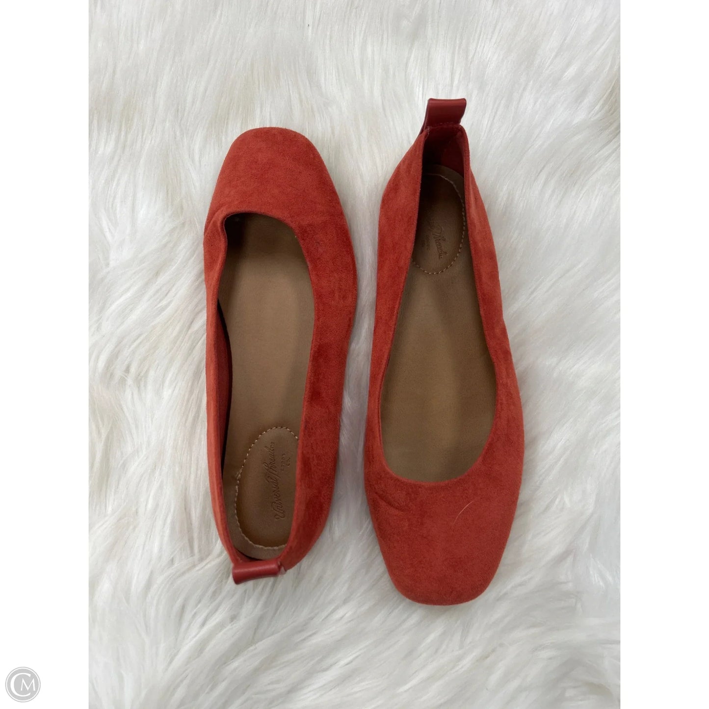 Shoes Flats By Universal Thread In Orange, Size: 6