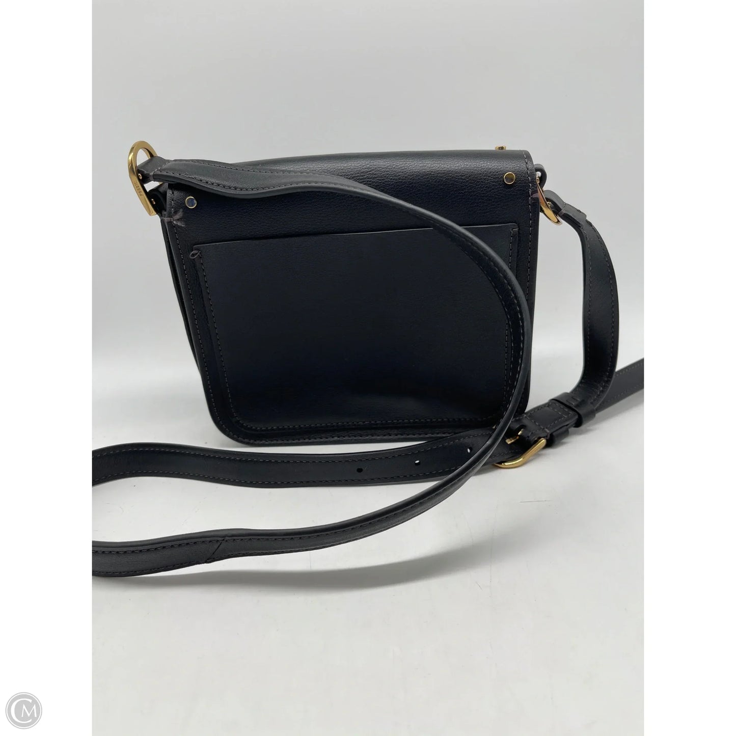 Crossbody Leather By Fossil, Size: Small